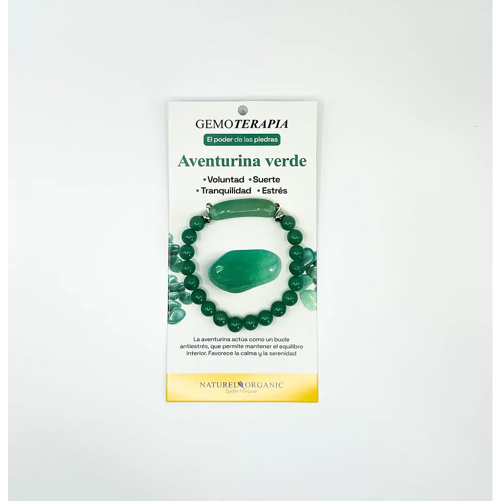 Pulsera mujer aventurina