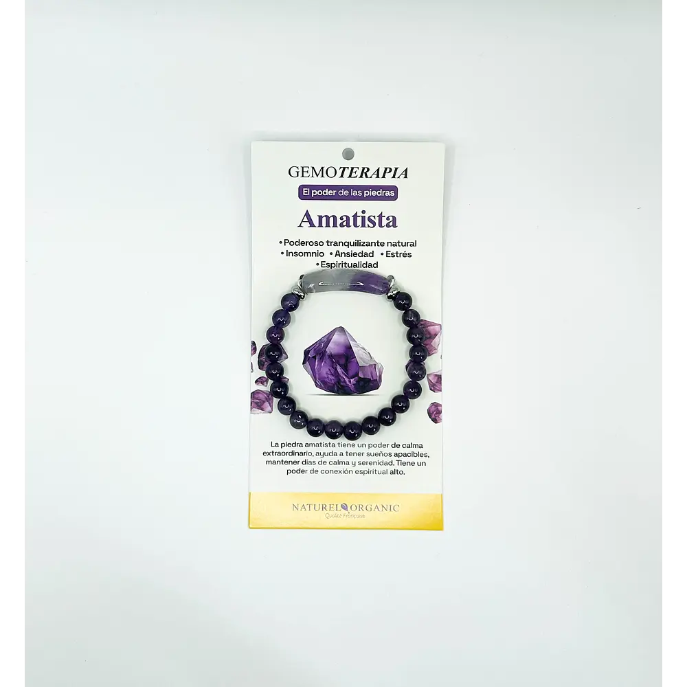 Pulsera mujer amatista