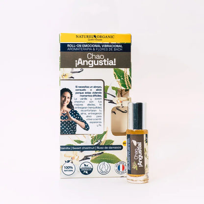 Roll-on vainilla chao angustia aromaterapia y esencias florales 5ml