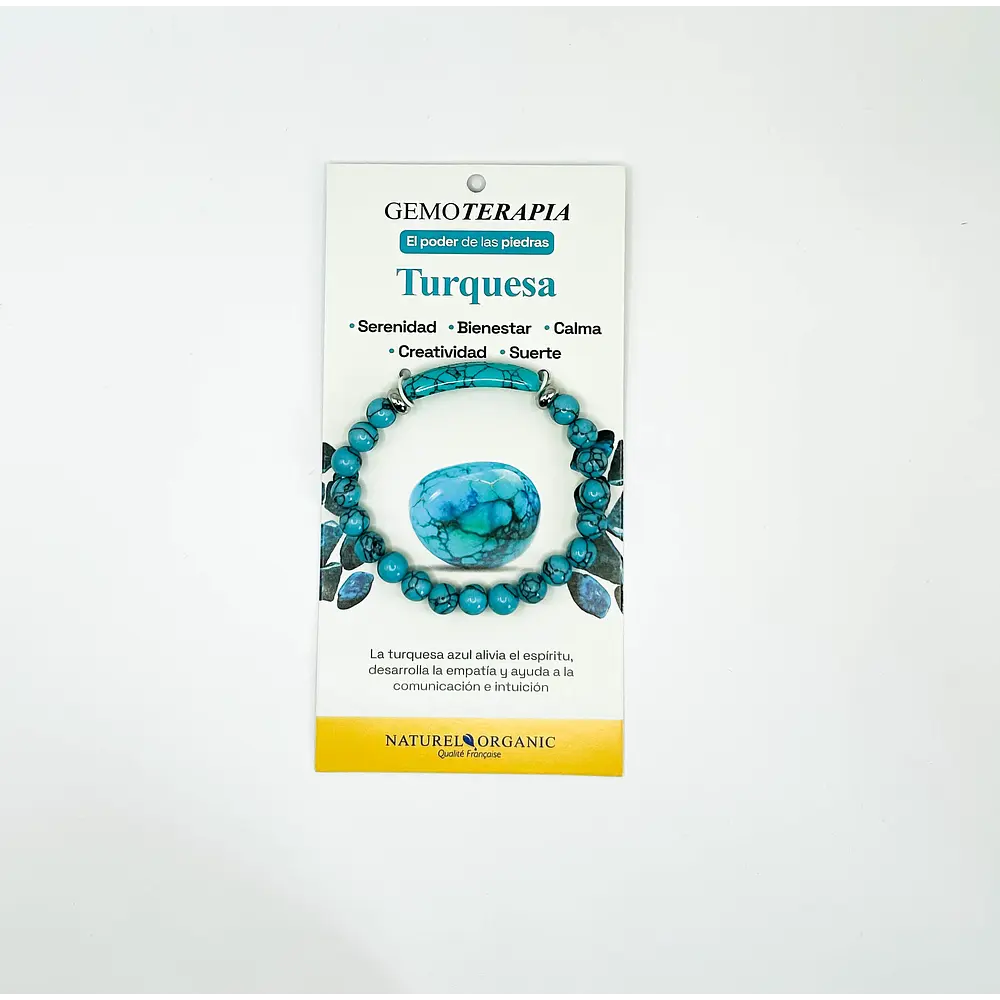 Pulsera mujer turquesa