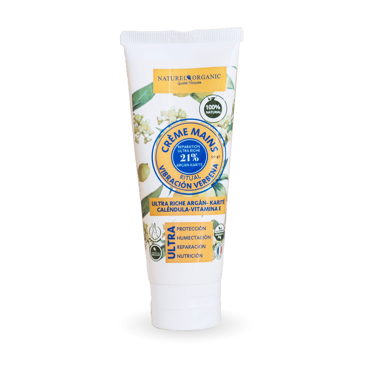 Crema de manos Vibración verbena 50gr.