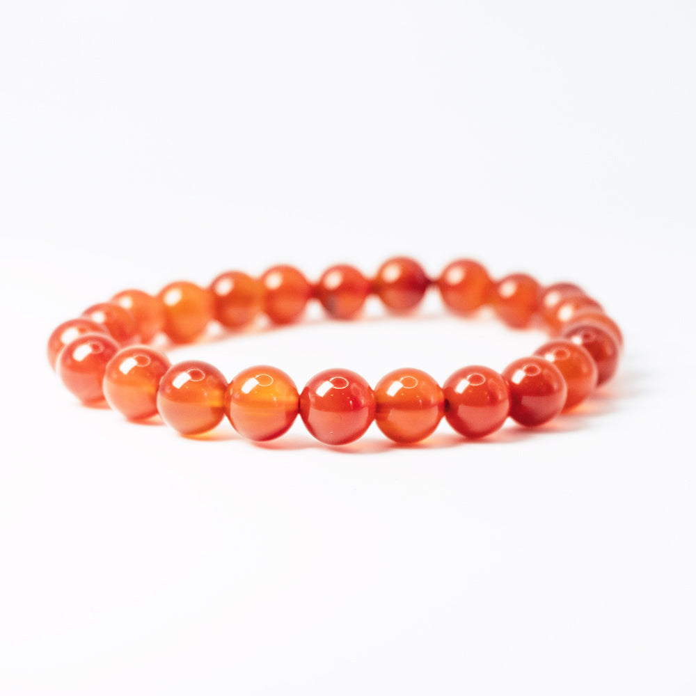Pulsera unisex ágata roja