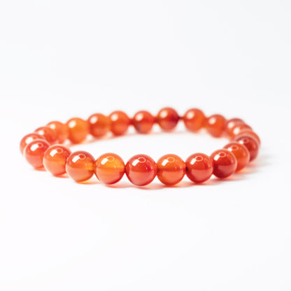 Pulsera unisex ágata roja