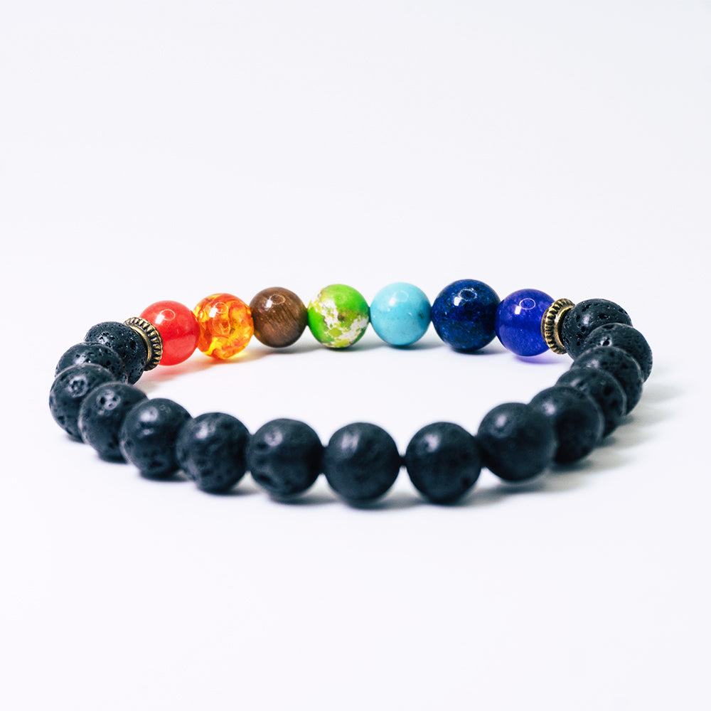 Pulsera unisex chakra lava