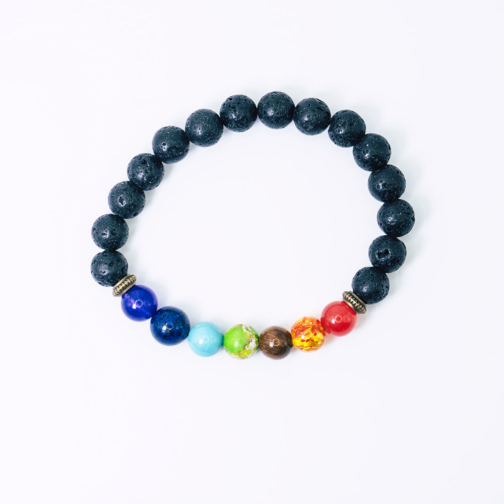 Pulsera unisex chakra lava