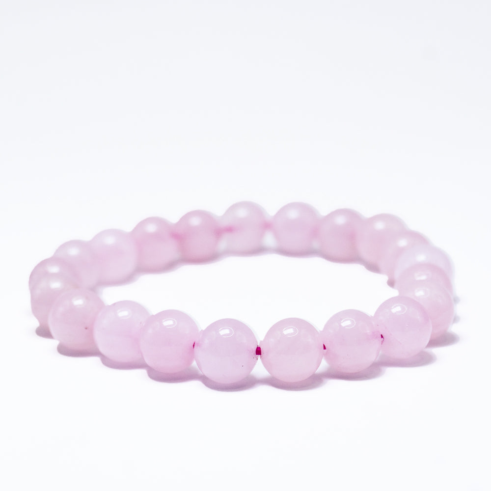 Pulsera unisex cuarzo rosado