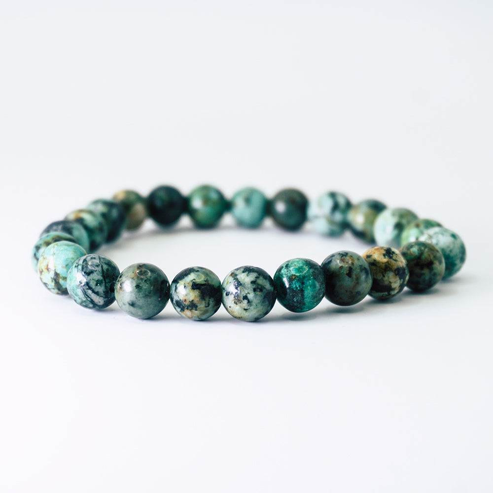 Pulsera unisex turquesa africana